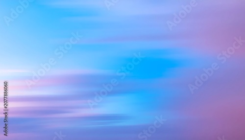 Abstract Blurred Pastel Sky Background.