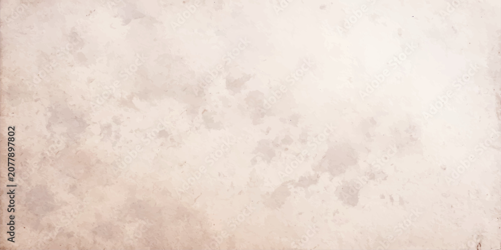 Fototapeta premium A pale, textured background with subtle cloud-like patterns in beige and light gray, evoking a sense of vintage parchment or aged paper.