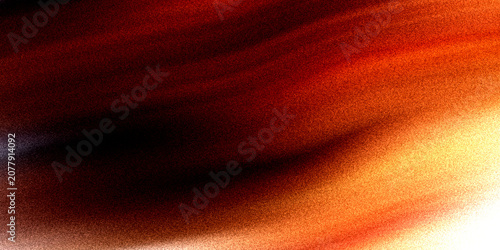 Obraz na plátně Abstract wave background featuring fiery red orange and yellow colors blended with grainy texture for intense warm visual impact