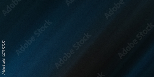 Fotografie Dark abstract background with blue and black gradients creating a mysterious and textured visual effect