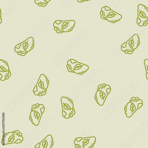 Foto zero emission use line seamless pattern zero emission use thin line illustration