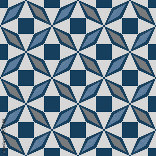 abstract geometric seamless pattern