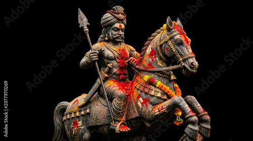 Karuppu Sami, Karuppannaswamy, Karuppasamy, Karuppar, Karuppuswamy, Kaval Deivam, Guardian Deity, Tamil Folk Religion, Tamil God, Village Deity, Folk Deity, Tamil Nadu gods, Aruval, horse god, Ayyanar