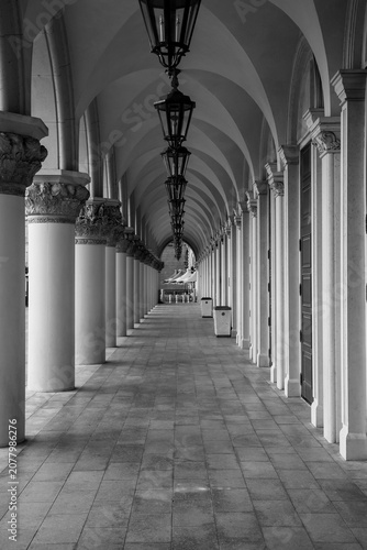 Obraz na płótnie corridor of the old building
