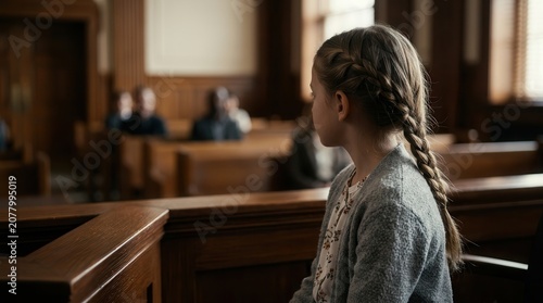 Child's perspective during divorce court proceedings and parental separation proceedings.