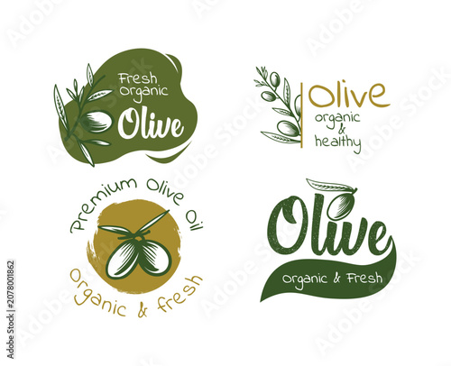 olive oil label
