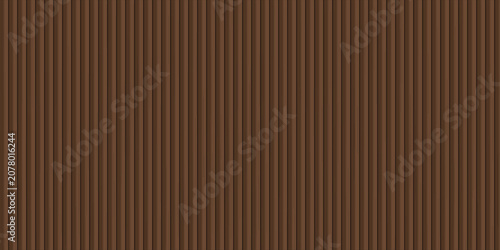 Seamless Vertical Fluted Walnut Wood Wall Panel Texture