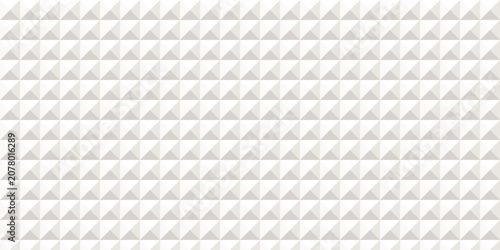 Luxury White 3D Diamond Pyramid Wall Vector Background