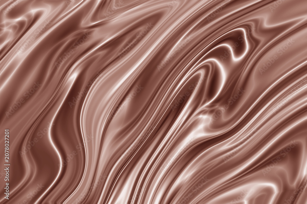 Fototapeta premium Smooth diagonal copper silk texture