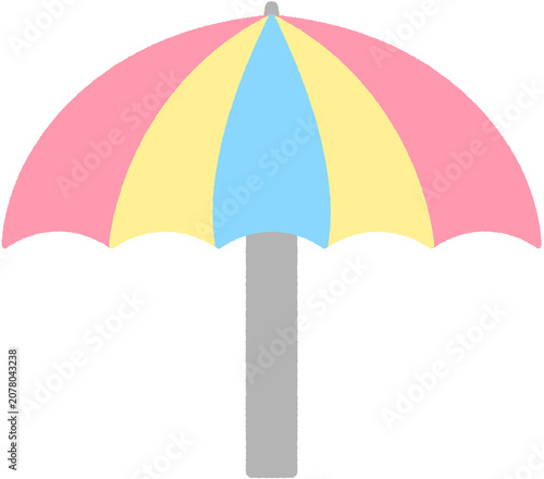 여름 summer 데코 키치 아이콘 여름 해변 파라솔 PNG 바캉스 휴양지 바다 물놀이 비치 장식 소품 여름환경판 어린이집 유치원 게시판 꾸미기 디자인소스 투명배경 일러스트