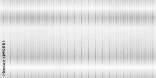 Foto White ribbed glass texture background