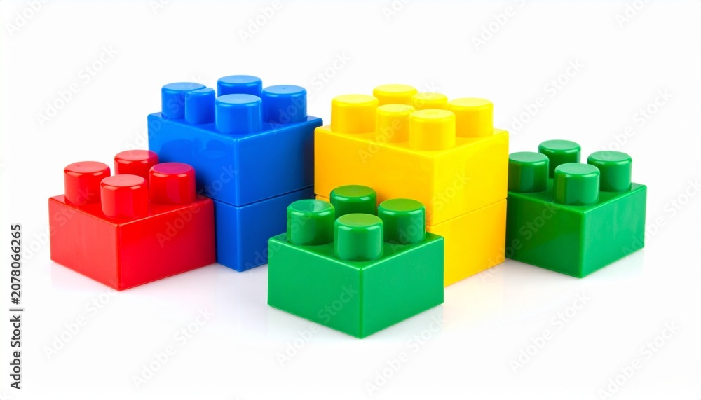 Fototapeta premium Building Creativity – Symbol of Play and Innovation