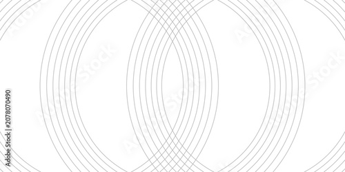 Cuadro en lienzo abstract white gradient color background with curve and swirl lines decoration