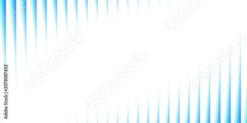 Transparent refracted fractal glass gradient effect, ribbed glass vibrant texture