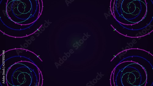 abstract background with circles