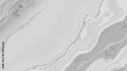 Obraz na płótnie Gray marble texture with flowing veins and abstract swirls a seamless vector pat
