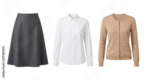Tableau sur toile Women classic smart casual business attire set