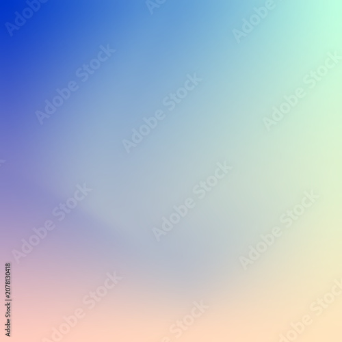Soft Gradient Abstract Background with Blurred Pastel Colors and Smooth Transition