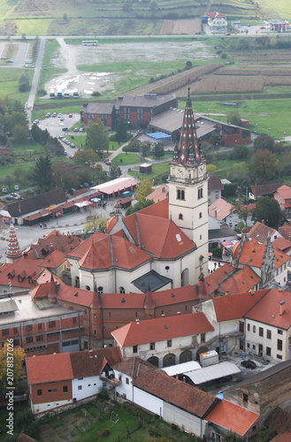 Basilica of the Assumption of the Virgin Mary in Marija Bistrica, Croatia