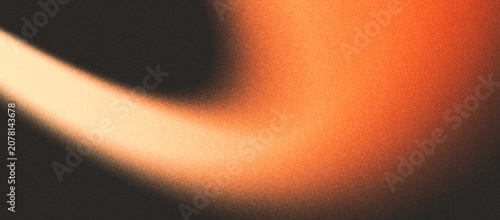 Foto Abstract cinematic film grain texture with warm orange light leak, glowing gradient blur, vintage analog photography background, soft noise overlay, retro artistic backdrop