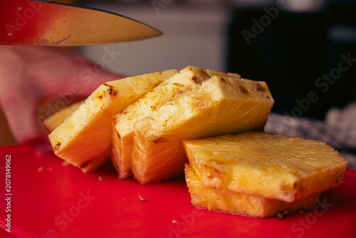 Photos Anana asada para preparar postre