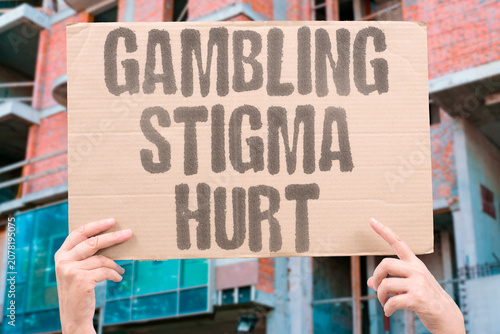 Foto "Gambling stigma hurt" Shame prevents people from seeking help