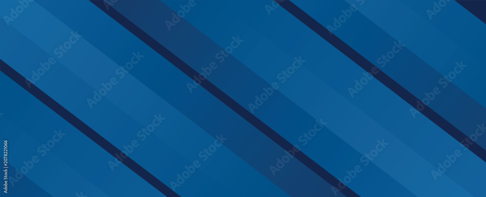 Obraz premium Gradient blue abstract background with a soft curve and smooth lighting.