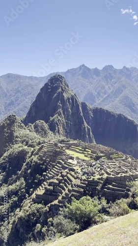 Machu Picchu: Ancient Inca citadel high in Peru’s Andes.