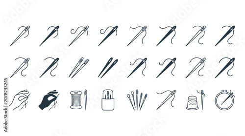 Canvas Print Collection of various writing instruments.