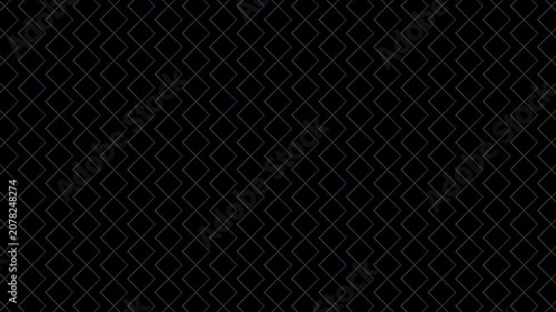 Abstract geometric grid motion animation 4k background, with glowing neon, diamond lines