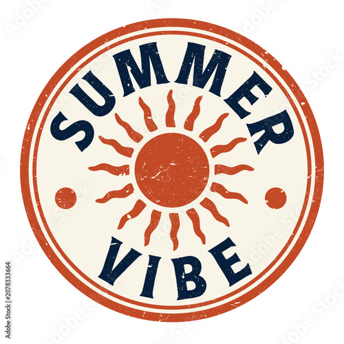 Vintage outdoor adventure badge featuring bold retro typography, stylized sun rays, and clean flat vector graphics. Distressed camping emblem with a timeless summer aesthetic, ideal for t-shirts, stic