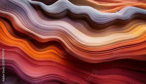 Colorful Sandstone Formation Abstract Natural Texture Sandstone Texture