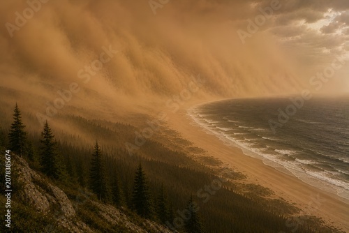 Sunset over the sea road sunset sky clouds landscape cloud nature beach sun asphalt travel sea horizon field.
