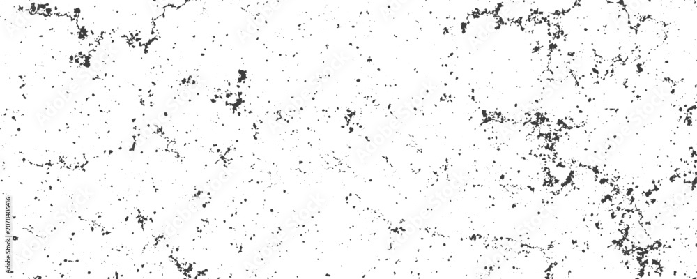 Fototapeta premium Black and White Grunge Texture Background with Distressed Grit and Cracks Vector