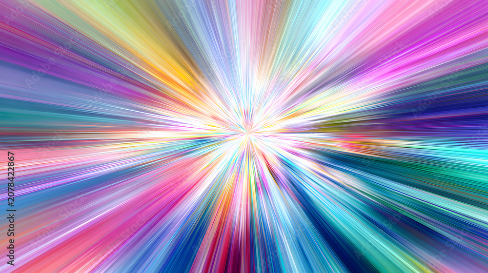 Fototapeta premium abstract colorful burst background