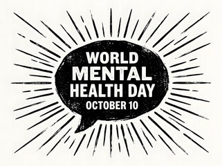 World mental health day october 10 awareness