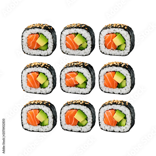 set of sushi