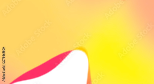 Vibrant fluid gradient element. orange pink yellow liquid wave, smooth dynamic soft splash shape. for modern presentation backdrop, creative poster layout. cut out isolated transparent png.