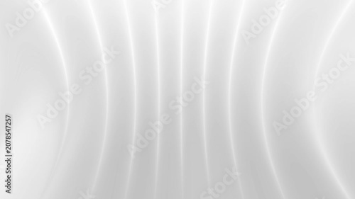Minimalist clean white business presentation backdrop with glowing vertical wave lines loop animation