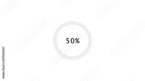 Low charging 0% smart phone charging animation on a transparent background. Smartphone USB cable connected to charging battery 100 % full animation 4k video