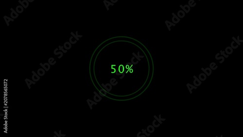 Low charging 0% smart phone charging animation on a transparent background. Smartphone USB cable connected to charging battery 100 % full animation 4k video