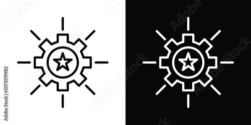 Cuadro en lienzo Additional skills icon