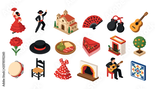 Photos Spanish Flamenco Dance Culture Icons.