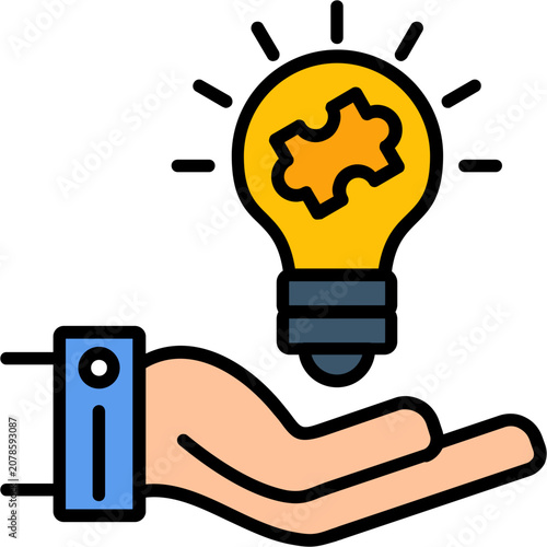 Problem Solving Icon Vector Element