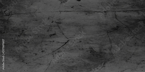 Φωτογραφία Seamless polished and empty smooth dark black concrete wall texture background w