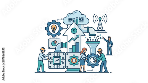 Business Growth Machine: Engineering Success with Innovation and Strategy