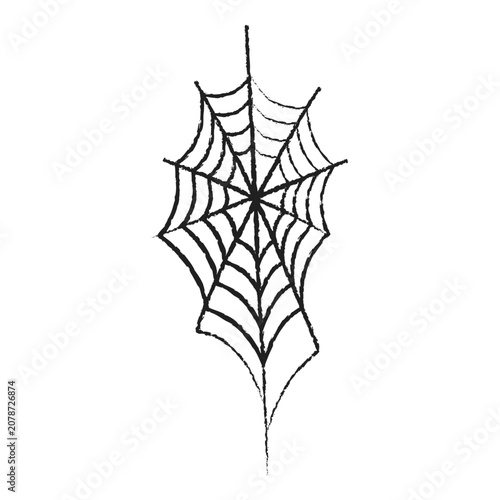 Spider Web Sketch