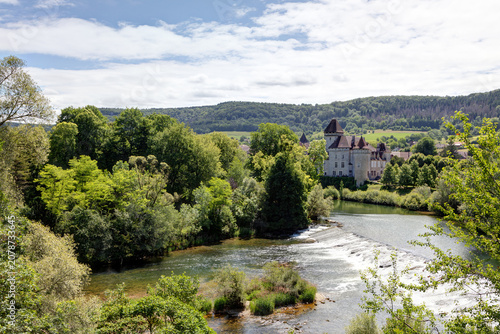 Принти на полотні Château de Cléron à Cléron dans le département du Doubs