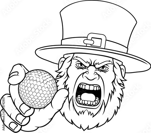 Leprechaun Celtic Irish Gol...