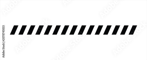 Diagonal black stripe divider line minimal abstract design element for layouts, banners, posters